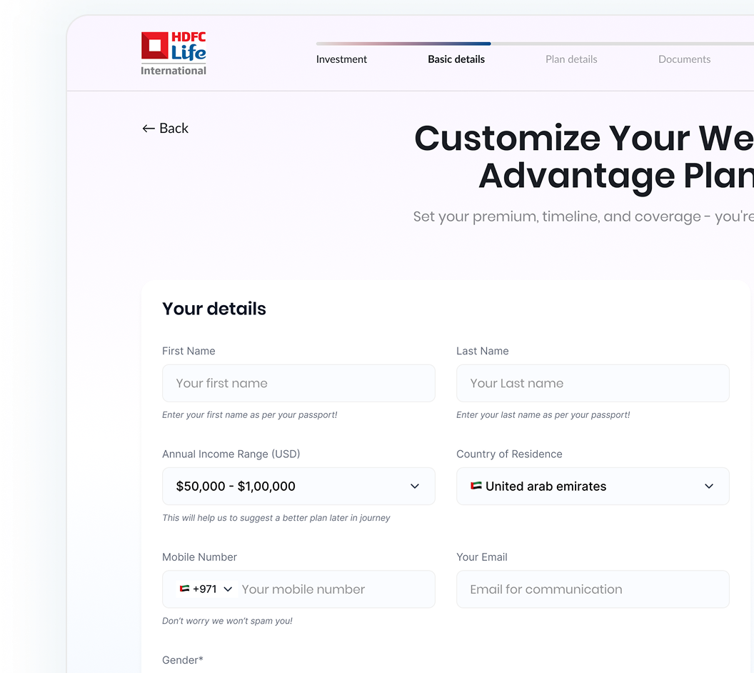 App mockup